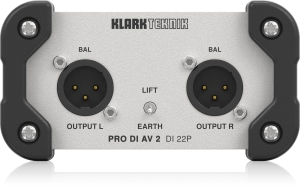 Klark Teknik DI 22P пассивный стерео директ-бокс в Валдае