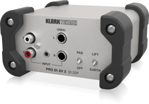 Klark Teknik DI 22P пассивный стерео директ-бокс в Валдае