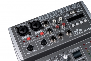 SVS Audiotechnik mixers AM-4 DSP Аналоговый микшерный пульт, 4-канала в Валдае